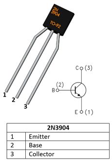 2n3906 transistor pinout